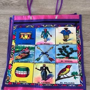 Brand new recycled mesh bag made in Mexico.